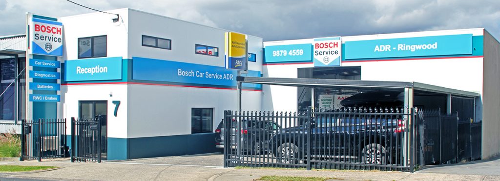 Cars About To Be Serviced At Bosch Car Service Ringwood